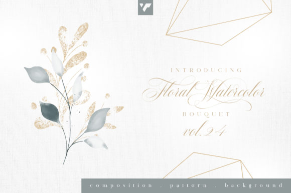 Embrace Elegance with Floral Watercolor Bouquet Vol24: A Blend of Art and Innovation