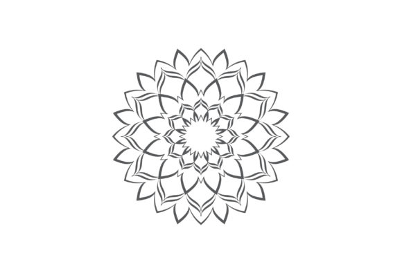 Explore the Beauty of Simple Mandala Shape Vector