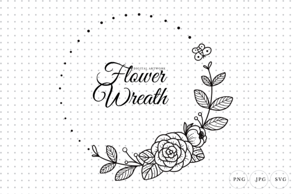 Floral Ornament Clipart for Versatile Design