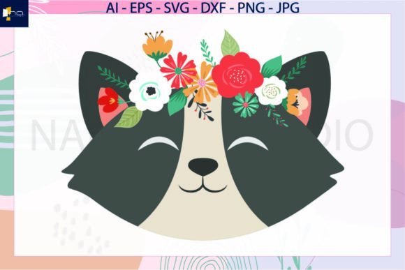 Flowers Floral Headbands Cat Svg: A Versatile Design for Creative Projects