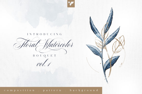 Introducing Floral Watercolor Bouquet Vol1: A Custom-Created Collection for Creative Minds