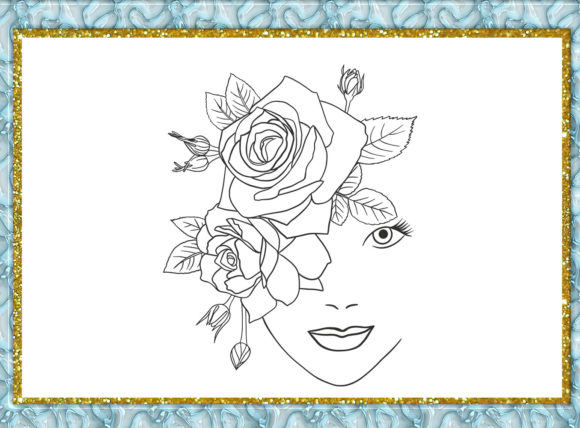 Strategic Use of Floral Girl Vector for Enhanced Creativity and Branding